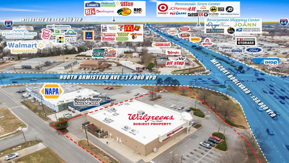 919 W Mercury Blvd, Hampton, VA for sale - Building Photo - Image 2 of 3