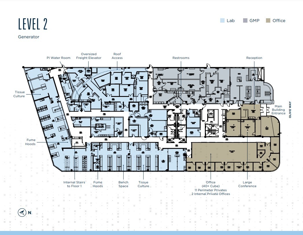1100 Olive Way, Seattle, WA for sale Floor Plan- Image 1 of 1
