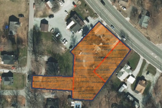 10821 N Main St, Archdale, NC for sale - Plat Map - Image 1 of 2