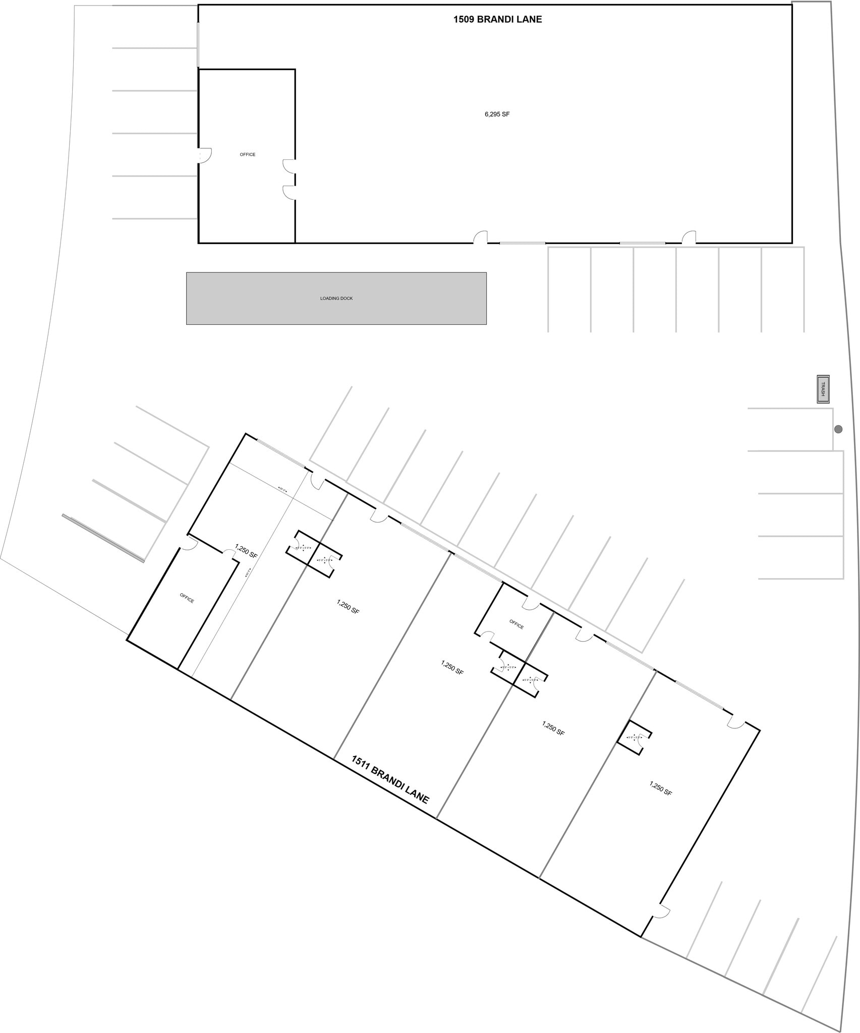 1511 Brandi Ln, Round Rock, TX for lease Site Plan- Image 1 of 1