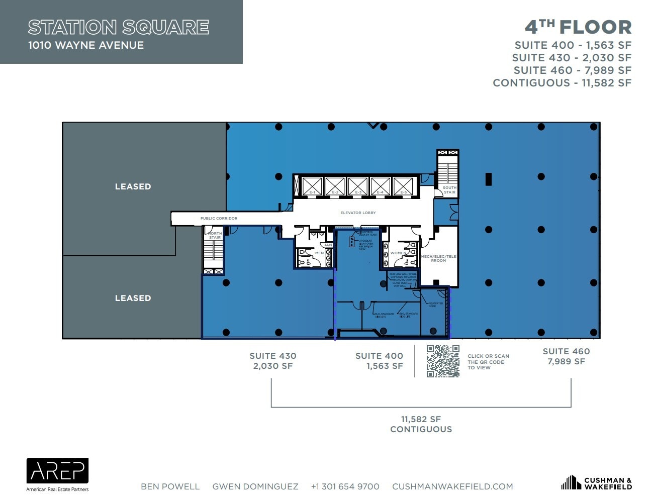 1100 Wayne Ave, Silver Spring, MD for lease Floor Plan- Image 1 of 1