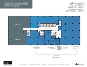 1100 Wayne Ave, Silver Spring, MD for lease Floor Plan- Image 2 of 2
