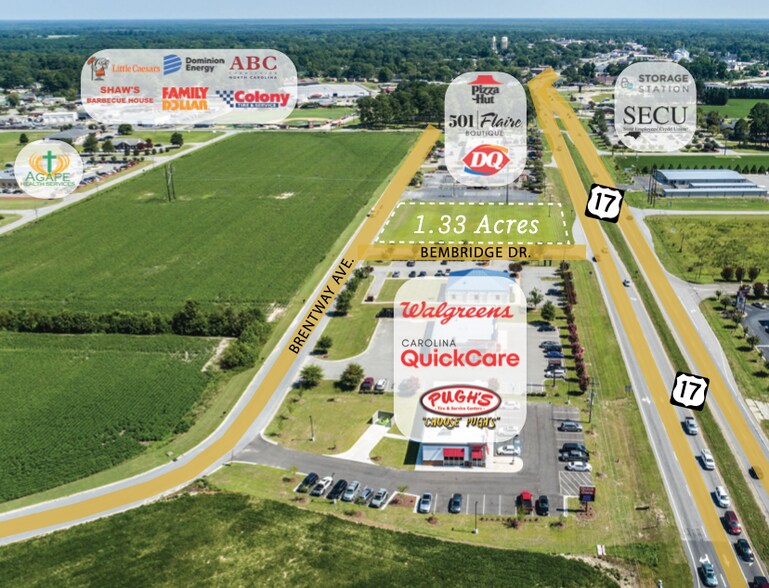 Brentway Ave, Williamston, NC 27892 Land for Sale