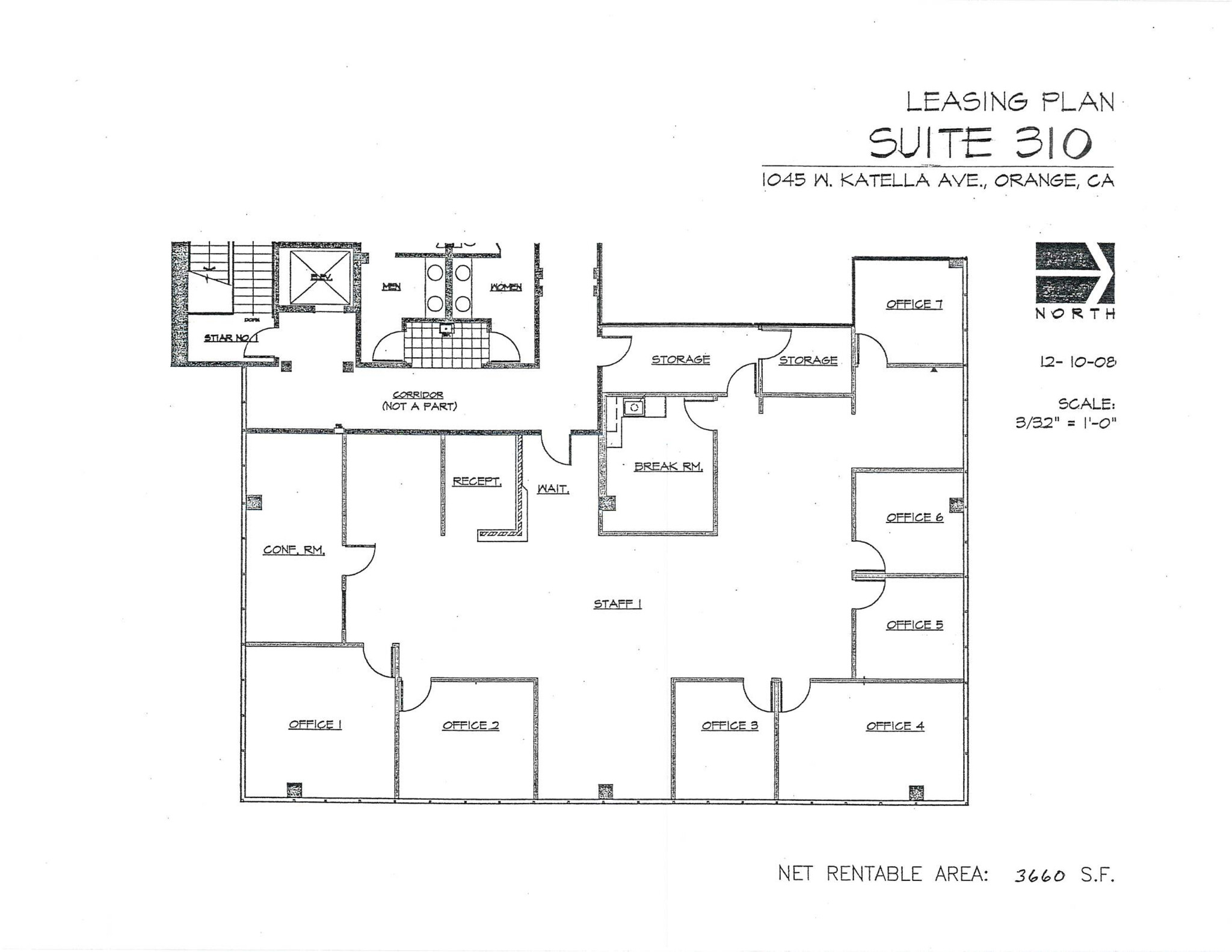 1045 W Katella Ave, Orange, CA for lease Site Plan- Image 1 of 1