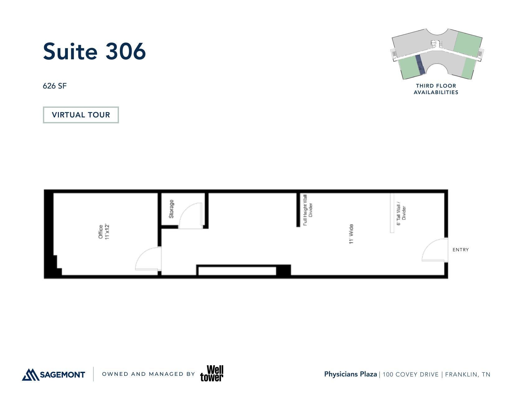 100 Covey Dr, Franklin, TN for lease Floor Plan- Image 1 of 1
