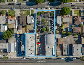 2934 E Florence Ave, Huntington Park, CA - aerial  map view - Image1