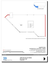 3650 Boul Matte, Brossard, QC for lease Site Plan- Image 2 of 2