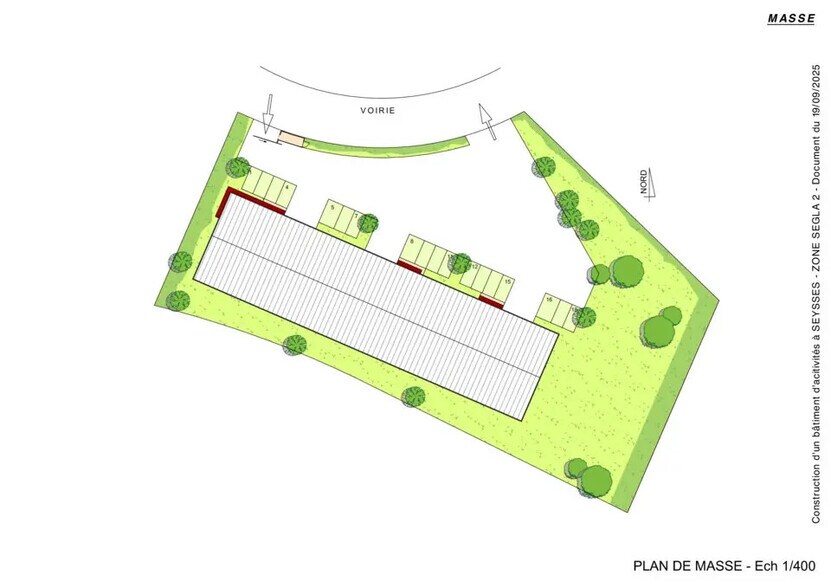 Flex in Seysses for lease - Floor Plan - Image 3 of 4