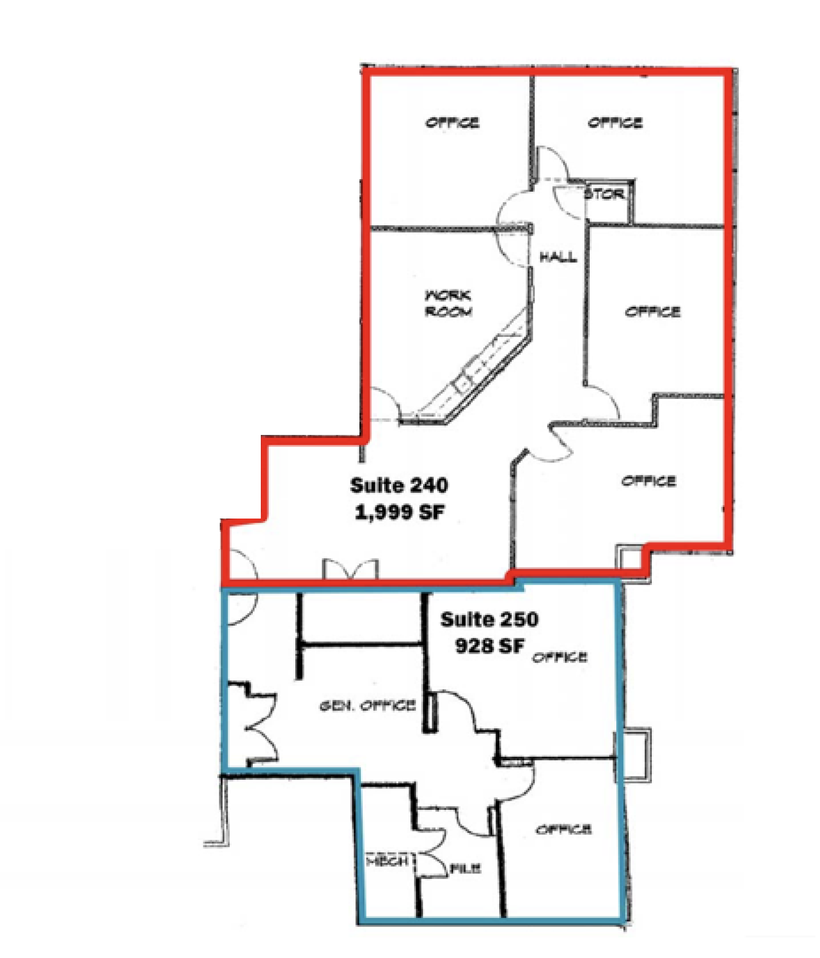 3775 Via Nona Marie, Carmel, CA for lease Floor Plan- Image 1 of 2