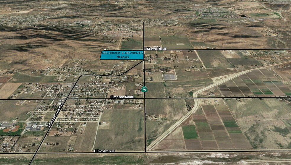 Stowe Rd, Winchester, CA for sale - Building Photo - Image 1 of 1