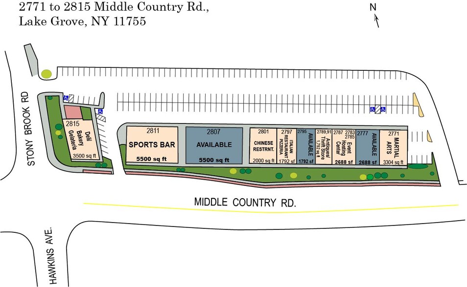 2789 Middle Country Rd, Lake Grove, NY for lease - Building Photo - Image 2 of 5