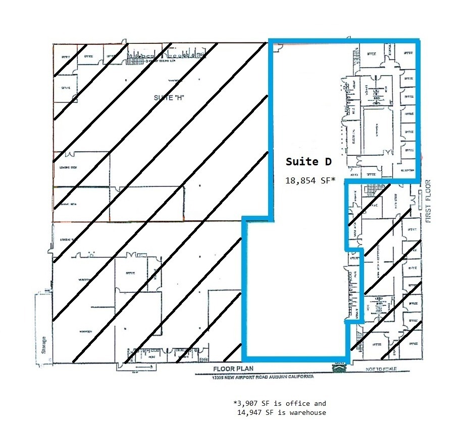 13395 New Airport Rd, Auburn, CA for lease Floor Plan- Image 1 of 1