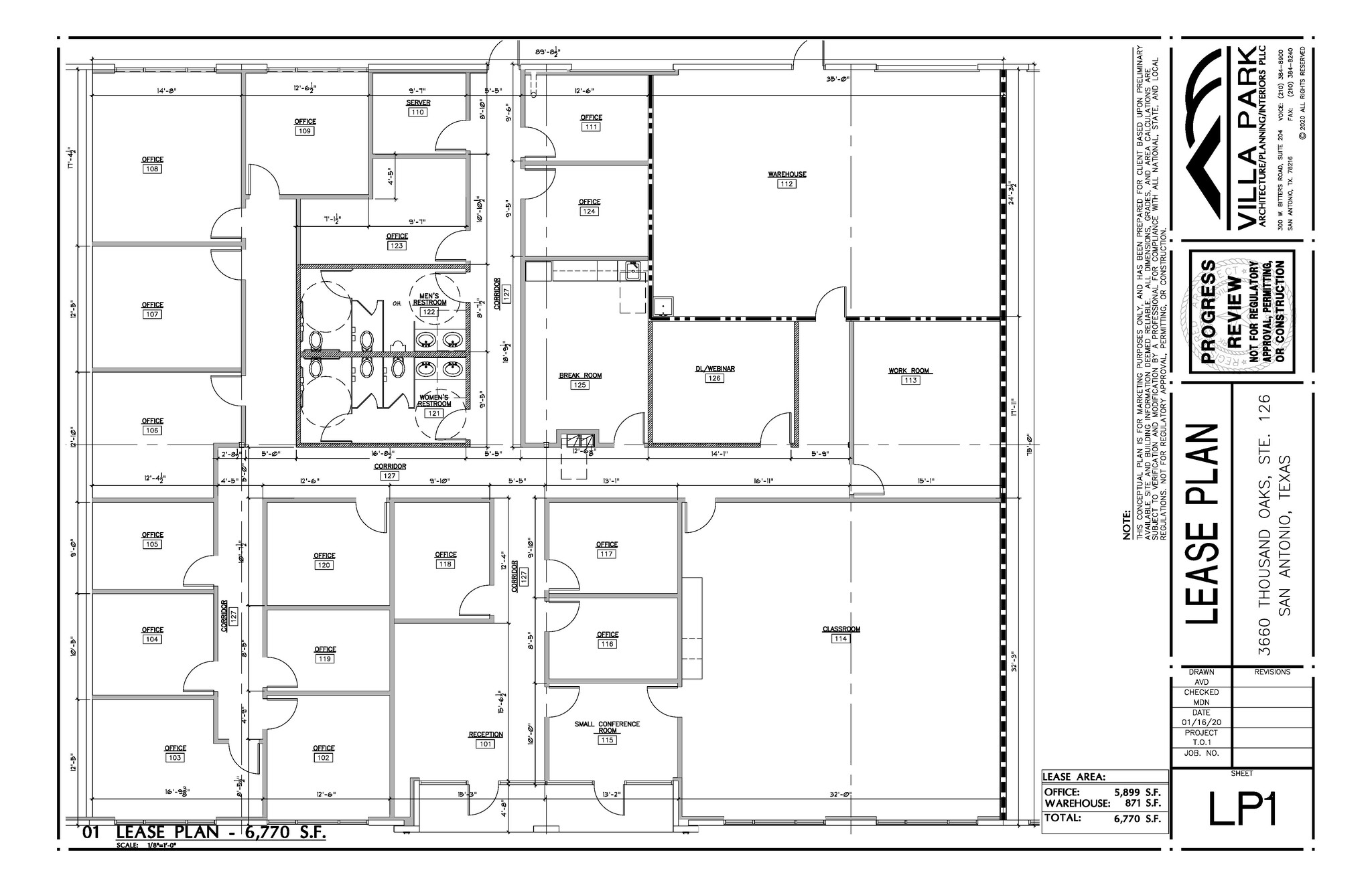 3660 Thousand Oaks Dr, San Antonio, TX for lease Floor Plan- Image 1 of 1