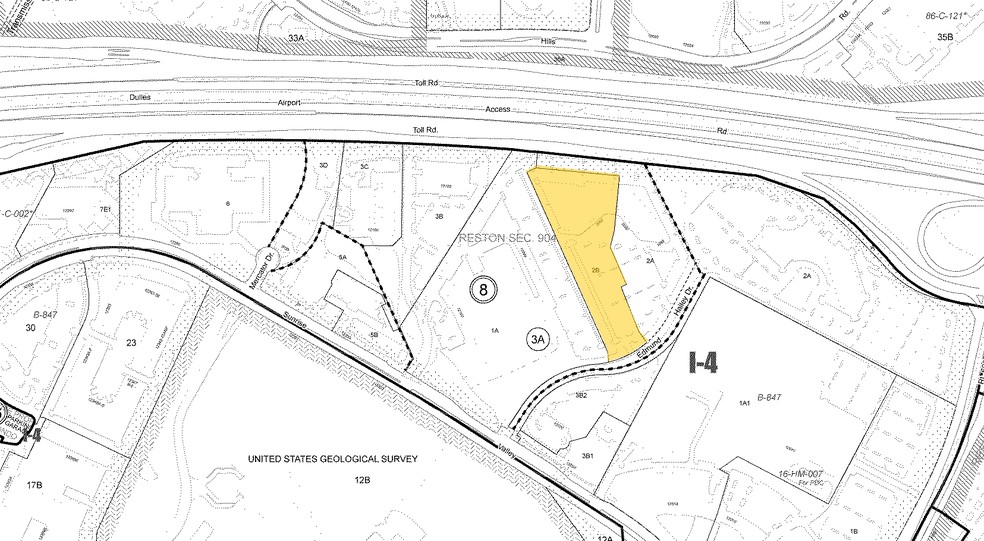 2002 Edmund Halley Dr, Reston, VA for lease - Plat Map - Image 2 of 5