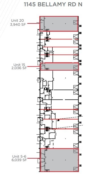 1145 Bellamy Rd N, Toronto, ON for lease Floor Plan- Image 1 of 1