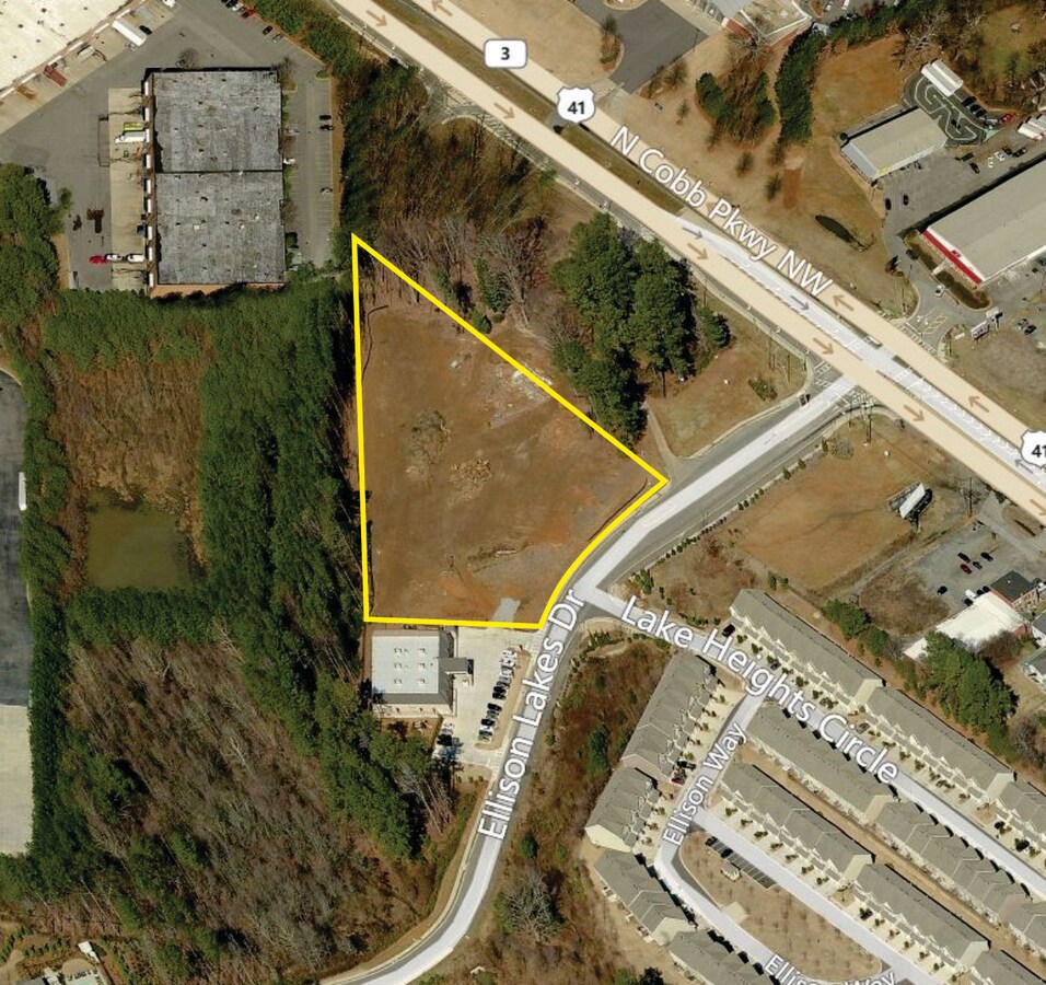 2400 Ellison Lakes Dr, Kennesaw, GA 30144 Ellison Lake Drive land