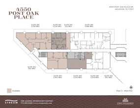 4550 Post Oak Place Dr, Houston, TX for lease Floor Plan- Image 1 of 1