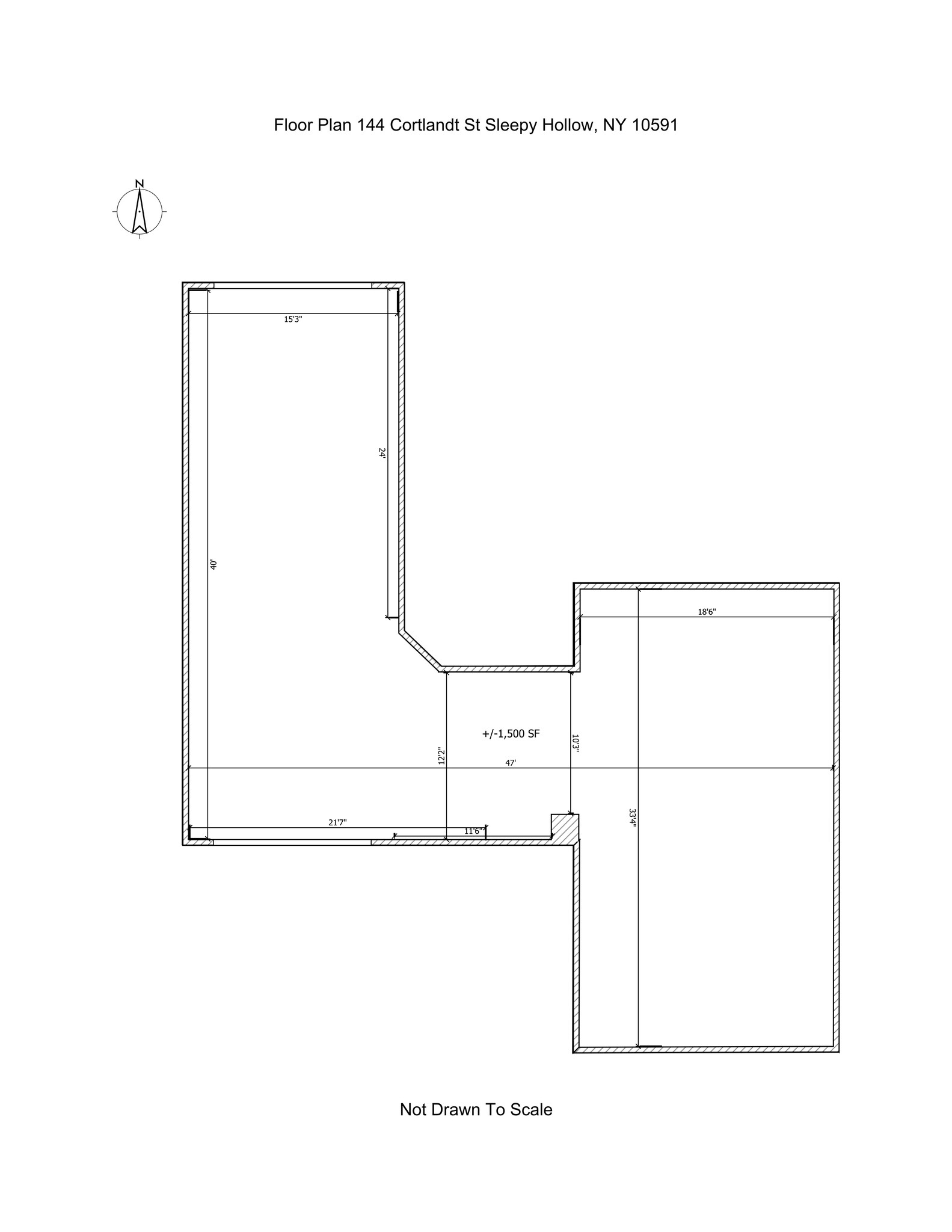 144 Cortlandt St, Sleepy Hollow, NY for lease Site Plan- Image 1 of 6