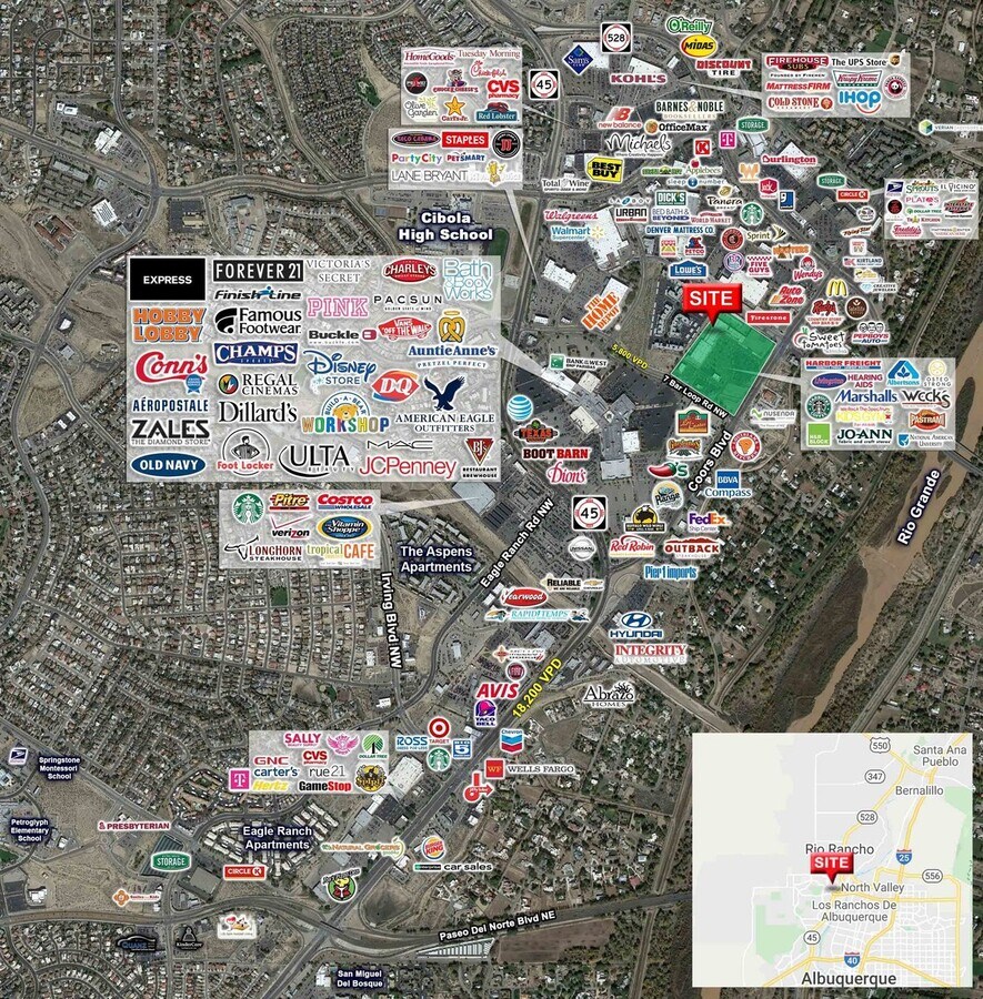 10131 Coors Blvd NW, Albuquerque, NM, 87114 Retail Space For Lease