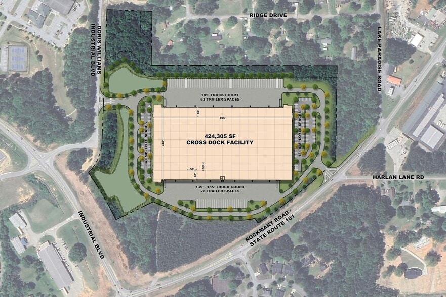 0 Rockmart Rd, Villa Rica, GA for lease - Site Plan - Image 2 of 2