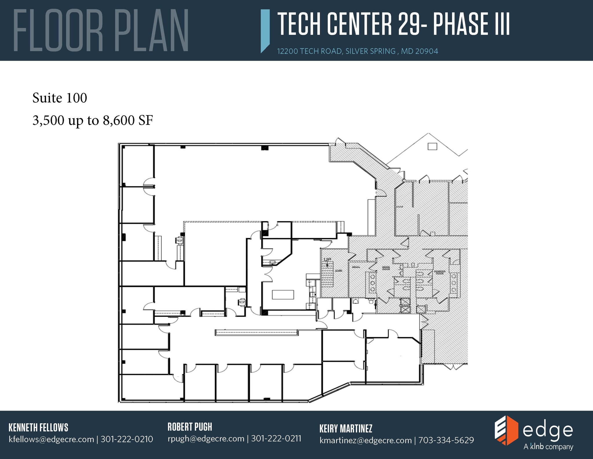 12200 Tech Rd, Silver Spring, MD for lease Floor Plan- Image 1 of 1