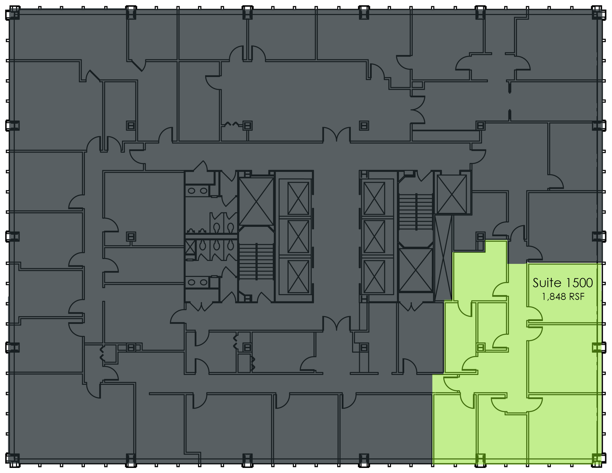 124 W Capitol Ave, Little Rock, AR for lease Floor Plan- Image 1 of 5