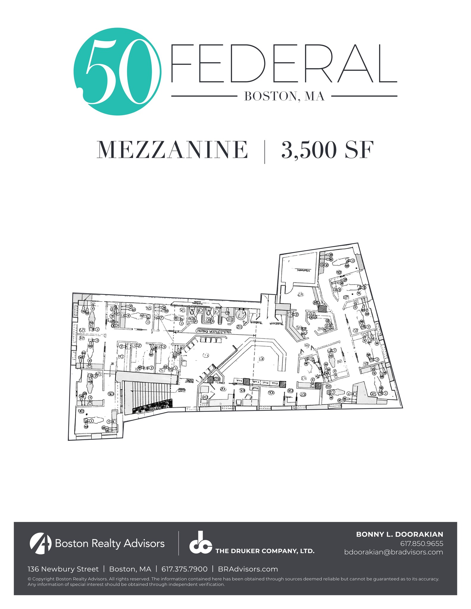 50 Federal St, Boston, MA for lease Site Plan- Image 1 of 2