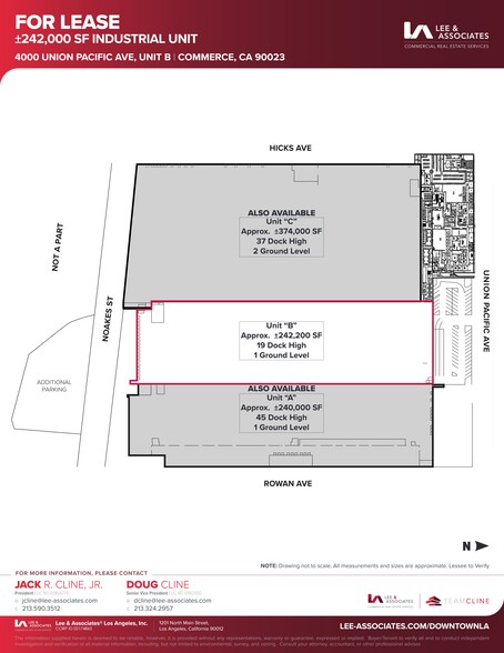 4000 Union Pacific Ave, Commerce, CA for sale - Site Plan - Image 1 of 1