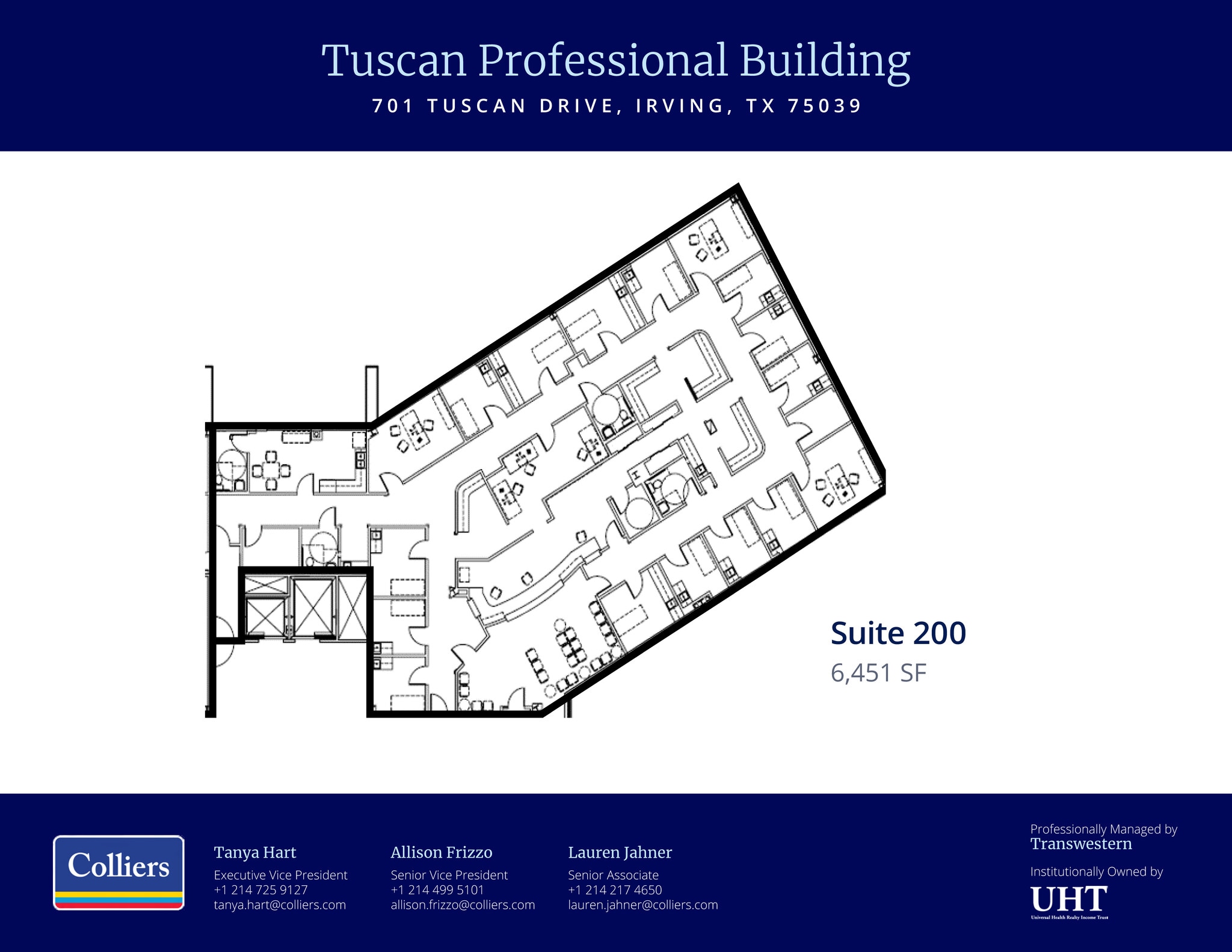 701 Tuscan Dr, Irving, TX for lease Floor Plan- Image 1 of 1