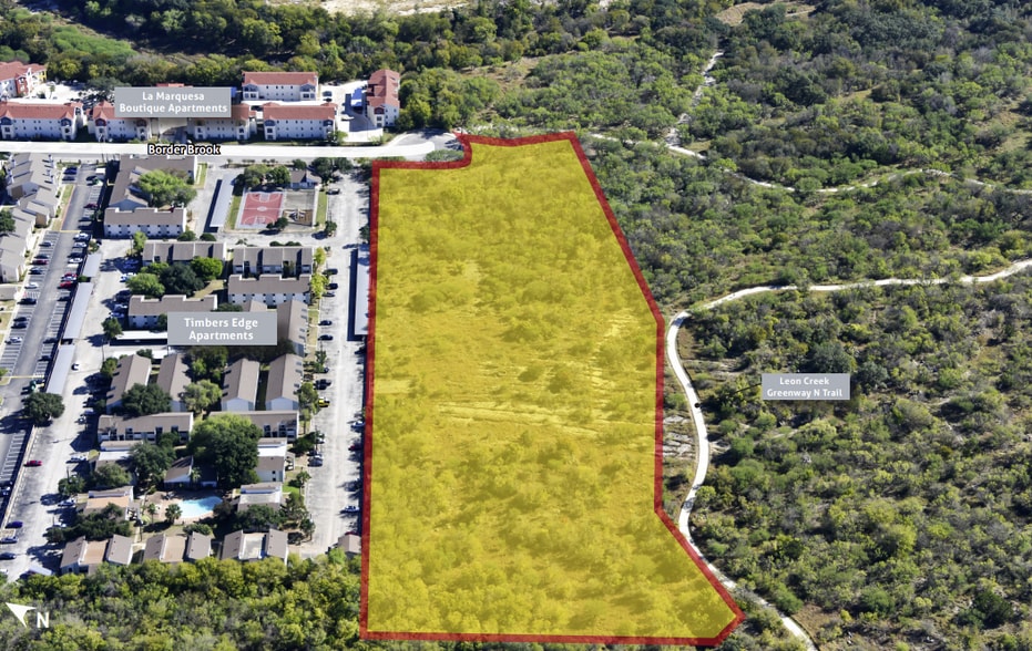 6903 Border Brook, San Antonio, TX for sale - Aerial - Image 2 of 3