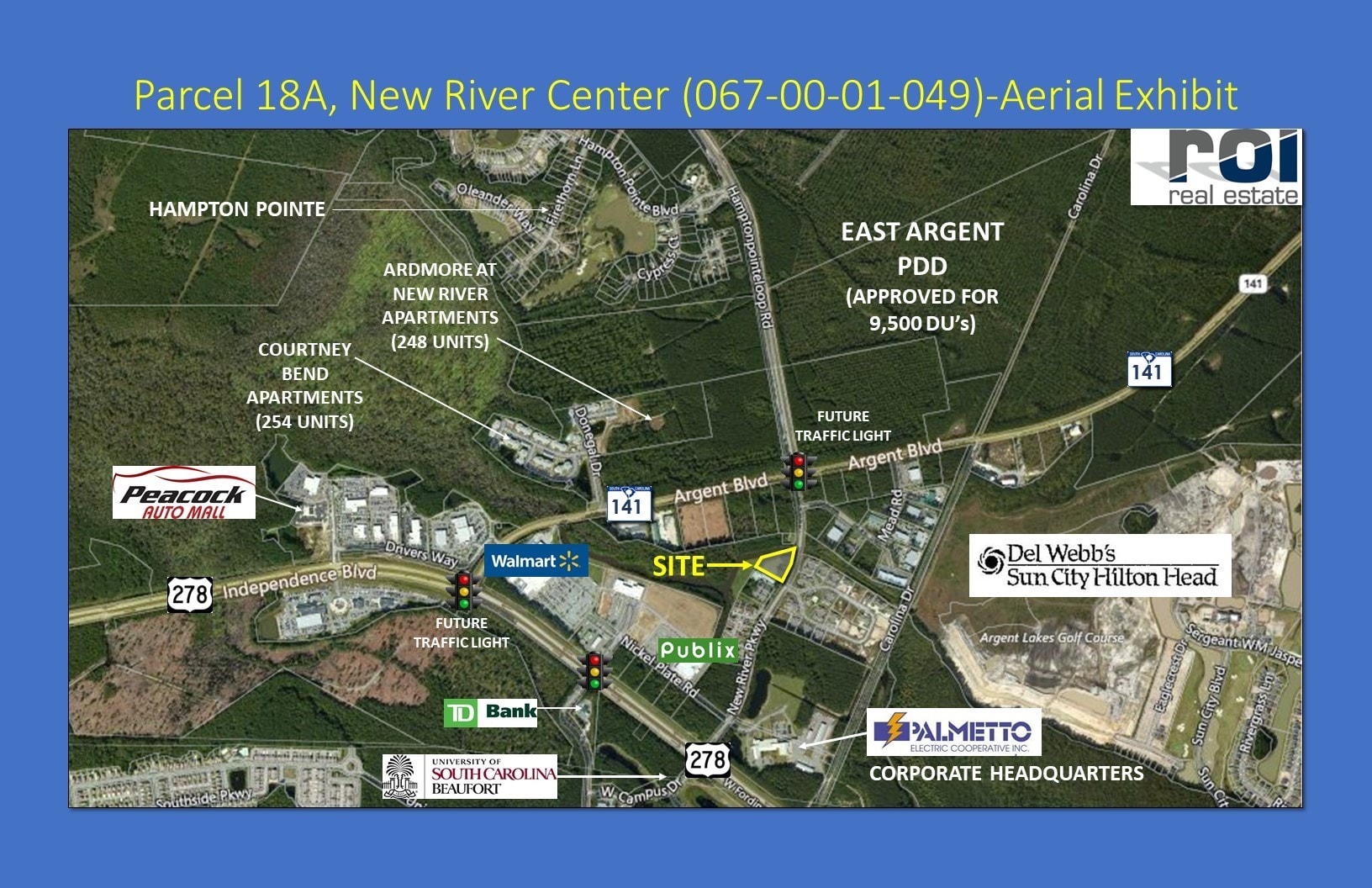 174 New River Pkwy, Hardeeville, SC, 29927 Commercial Land For Sale