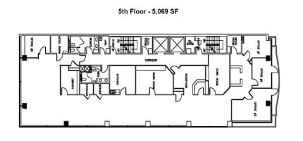 1420 K St NW, Washington, DC for lease Floor Plan- Image 1 of 1