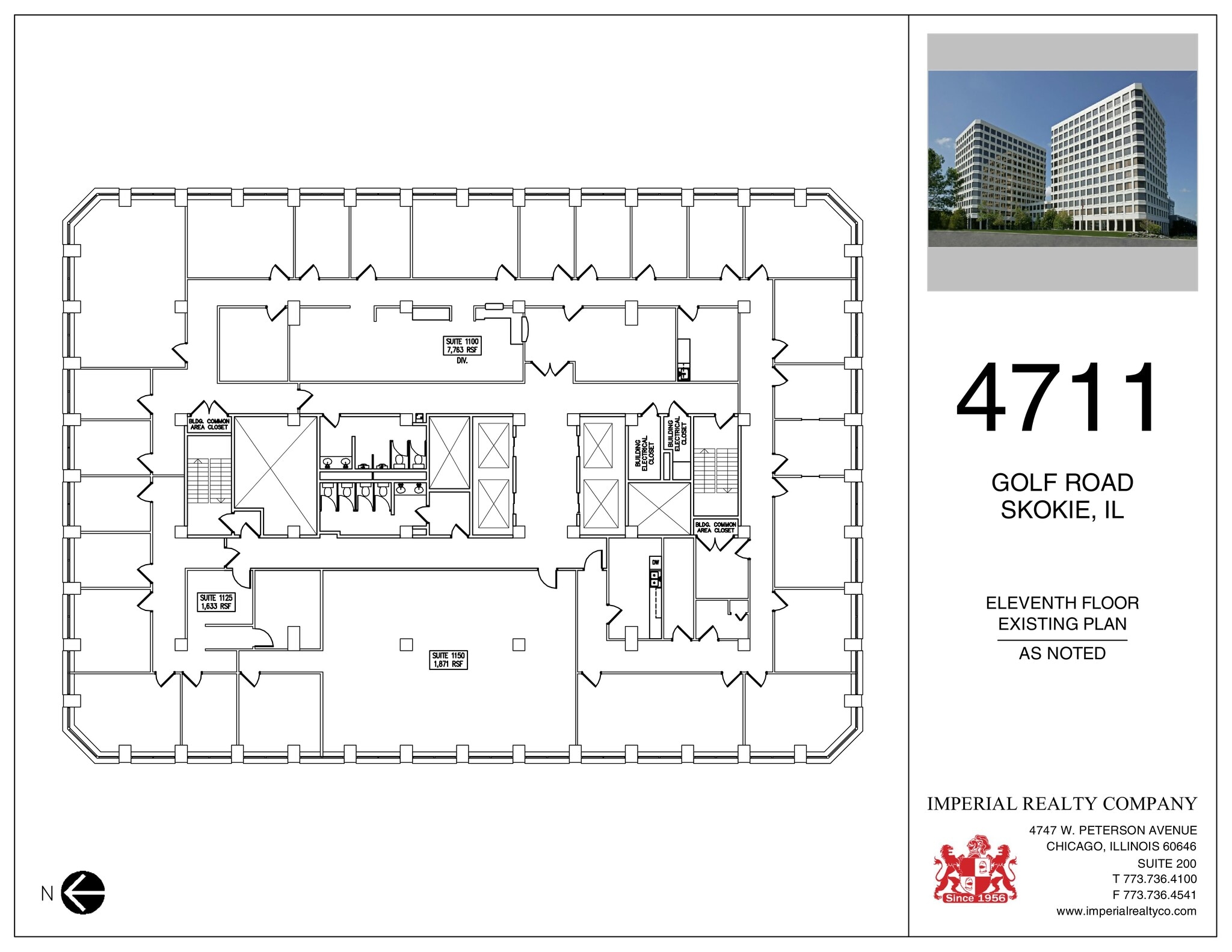 4709-4711 Golf Rd, Skokie, IL for lease Site Plan- Image 1 of 5