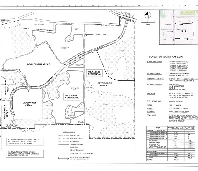 Suncoast Boulevard & W. Venable Drive, Crystal River, FL for sale - Building Photo - Image 2 of 2