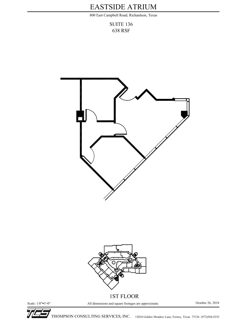 800 E Campbell Rd, Richardson, TX for lease Floor Plan- Image 1 of 1