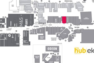 Queensway, East Kilbride for lease Goad Map- Image 2 of 2