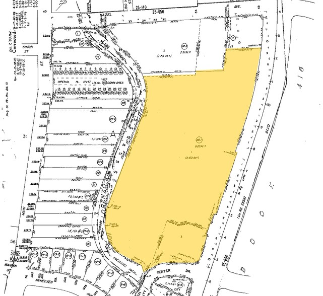 22335 Foothill Blvd, Hayward, CA for lease - Plat Map - Image 3 of 7