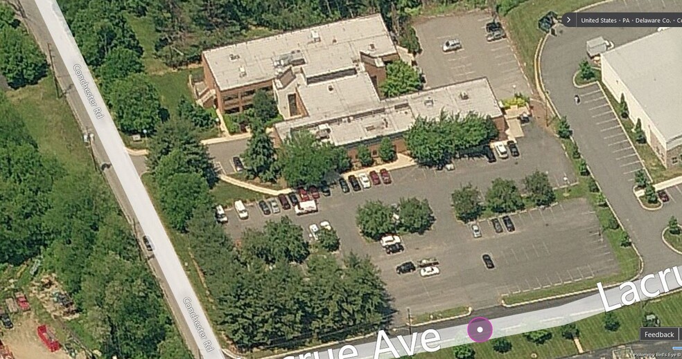 9 LaCrue Ave, Concordville, PA for lease - Aerial - Image 2 of 9