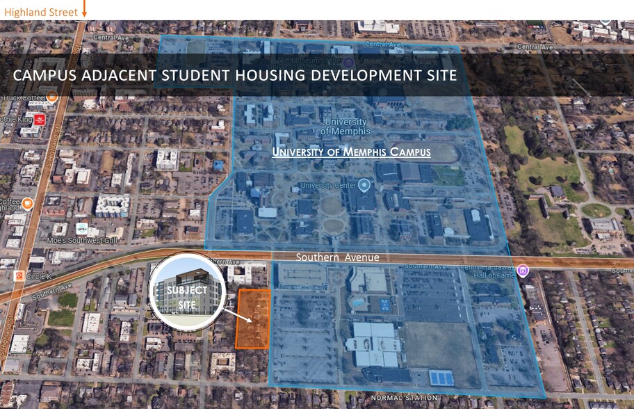 1.65-AC Student Housing Development Site portfolio of 7 properties for sale on LoopNet.com - Building Photo - Image 2 of 11