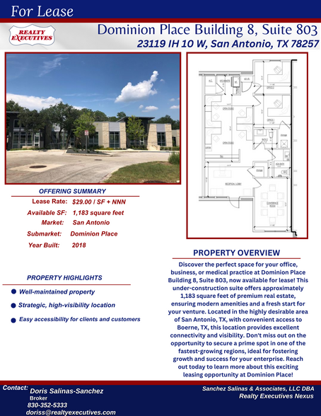 23119 IH 10 W, San Antonio, TX for lease - Building Photo - Image 2 of 14