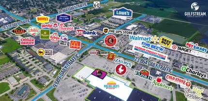 5000 Frederica St, Owensboro, KY - AERIAL  map view - Image1