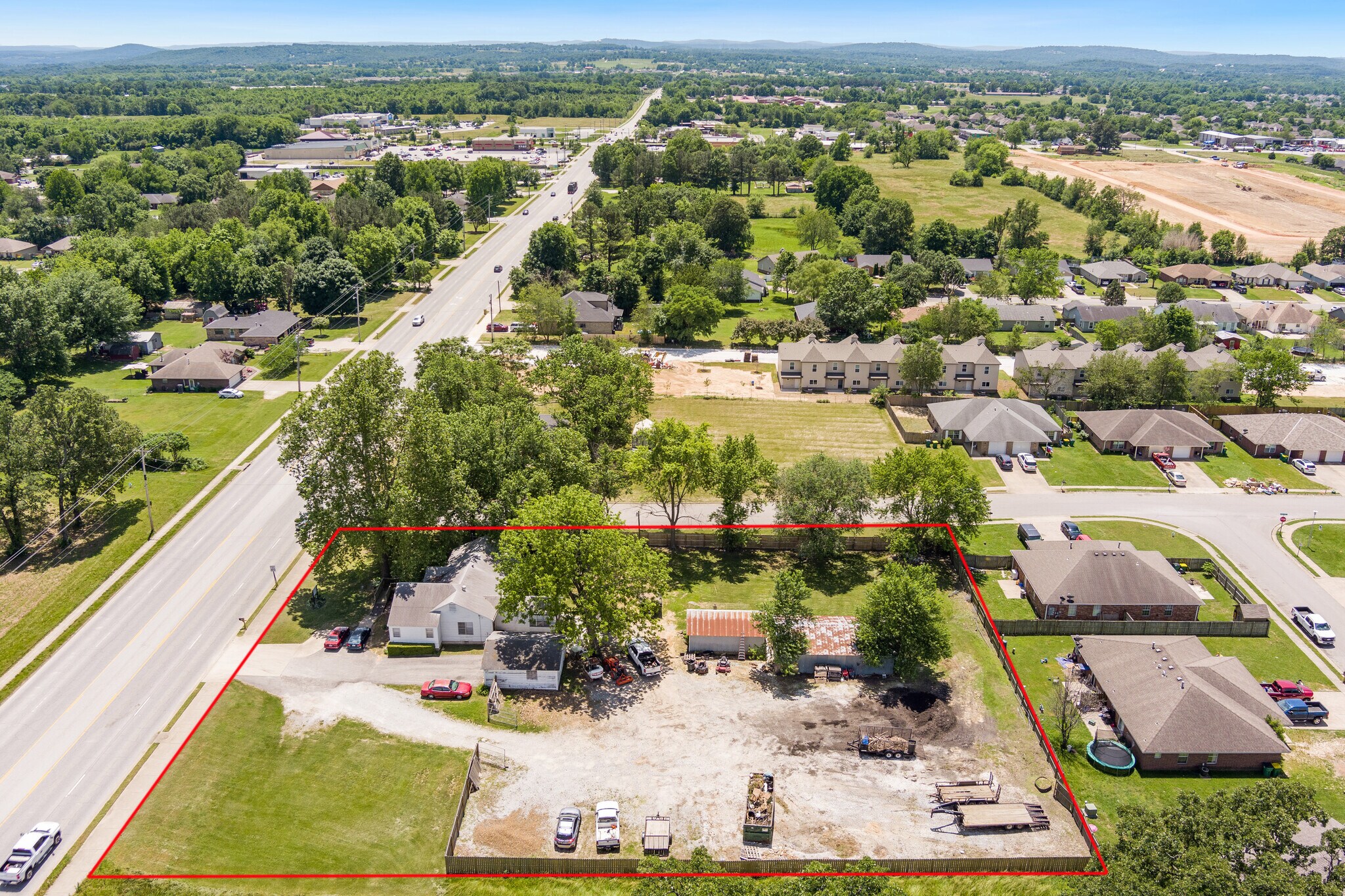 1380 Butterfield Coach Rd, Springdale, AR for sale Aerial- Image 1 of 13