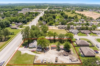 1380 Butterfield Coach Rd, Springdale, AR - AERIAL  map view - Image1