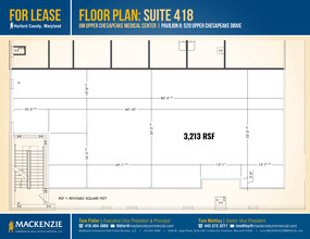 510 Upper Chesapeake Dr, Bel Air, MD for lease Floor Plan- Image 1 of 1