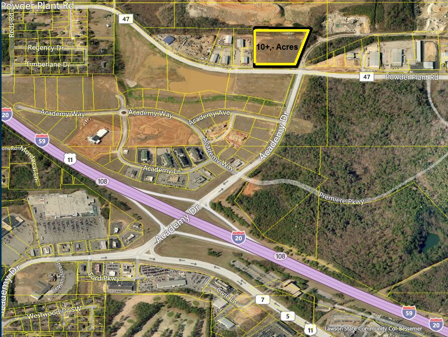 1200 Powder Plant Rd, Bessemer, AL 35022 10 Acre Parking/ Storage