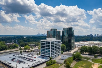 3355 Lenox Rd NE, Atlanta, GA - AERIAL map view