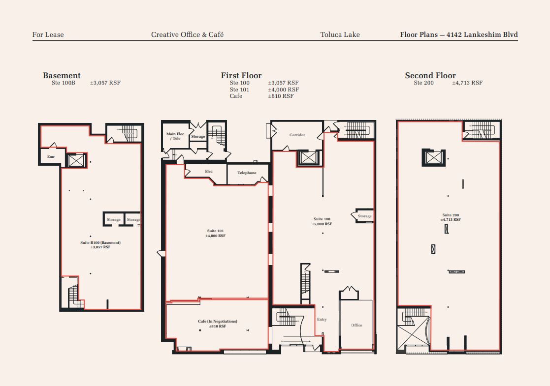 4142 Lankershim Blvd, North Hollywood, CA for lease Floor Plan- Image 1 of 1