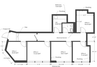 101 Emerson Ave, Pittsburgh, PA for lease Floor Plan- Image 2 of 4