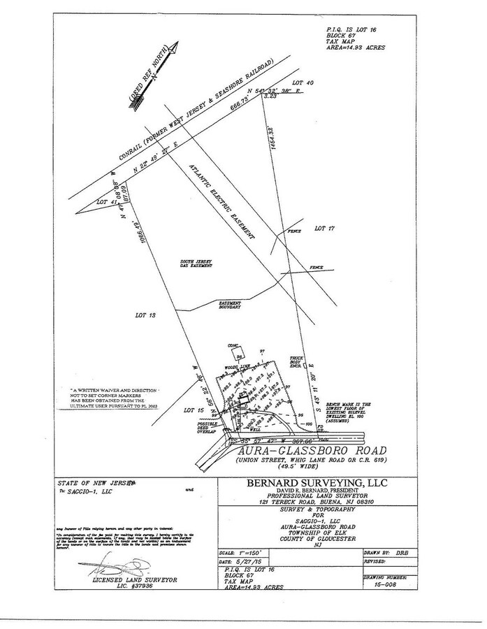 291 Union St, Glassboro, NJ 08028 +/ 12 Acres Manufacturing Light