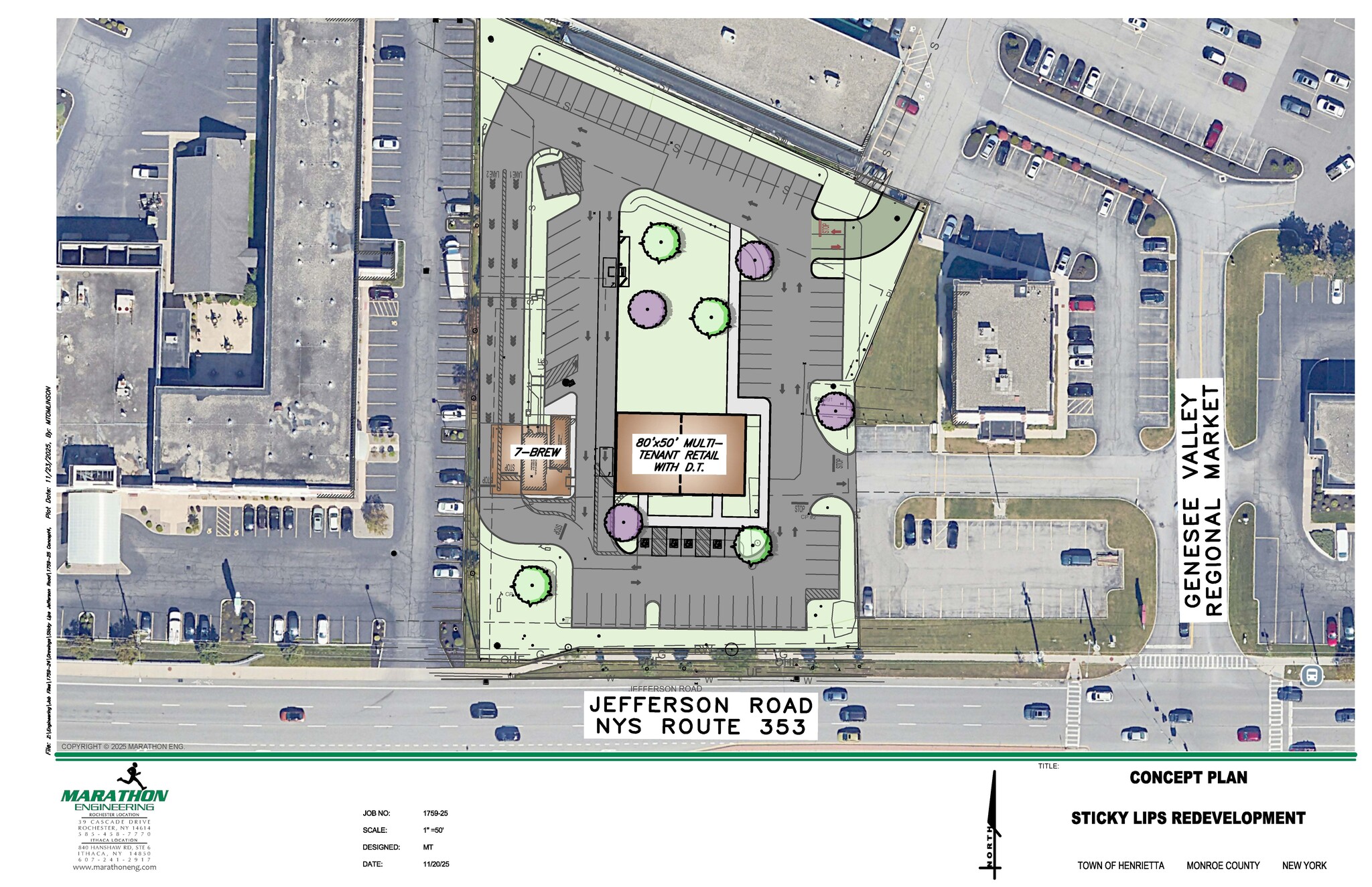 830 Jefferson Rd, Rochester, NY for lease Site Plan- Image 1 of 5